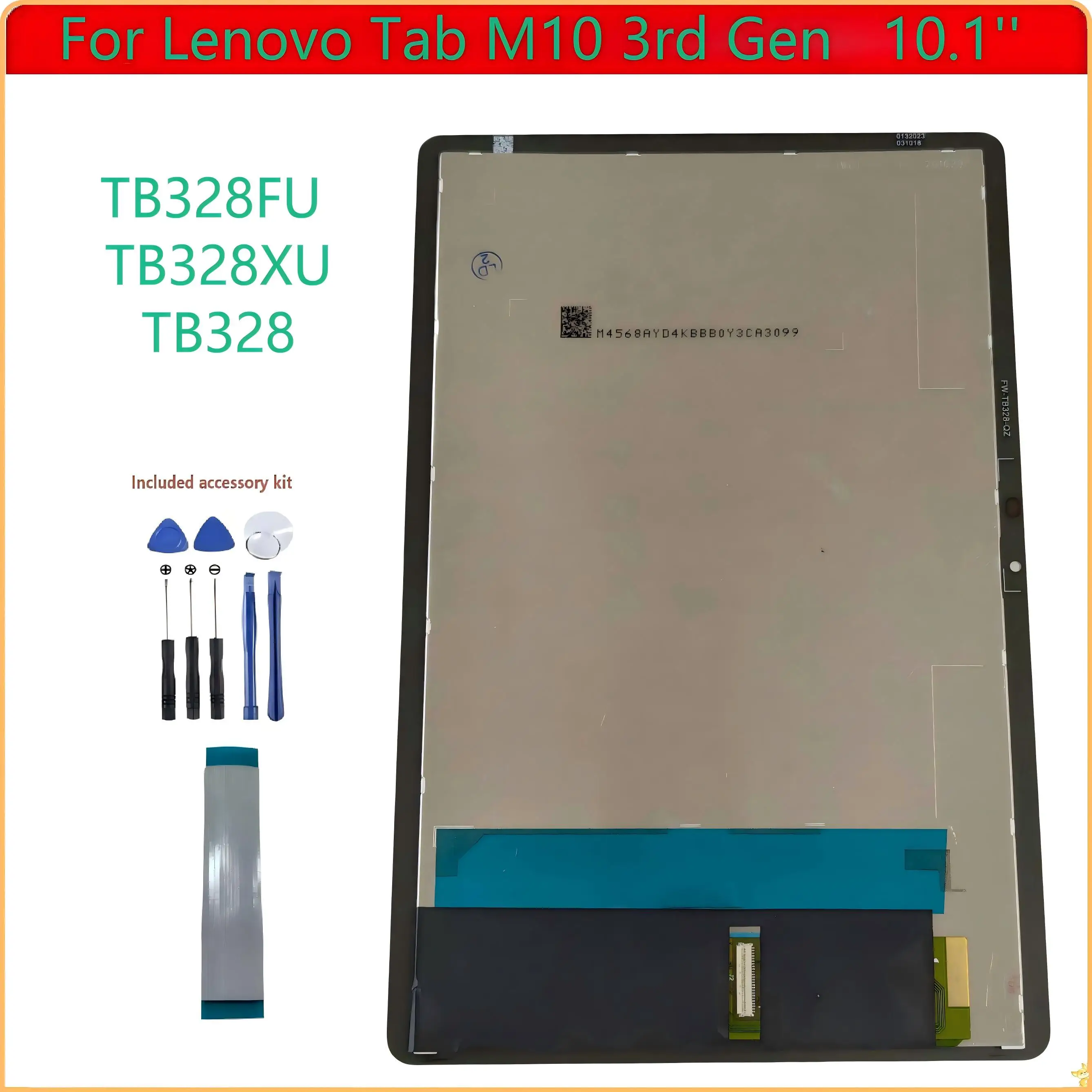 

For Lenovo Tab M10 3rd Gen TB328FU TB328XU TB328 10.1" LCD Display Touch Screen Digitizer Glass Assembly Repair Parts
