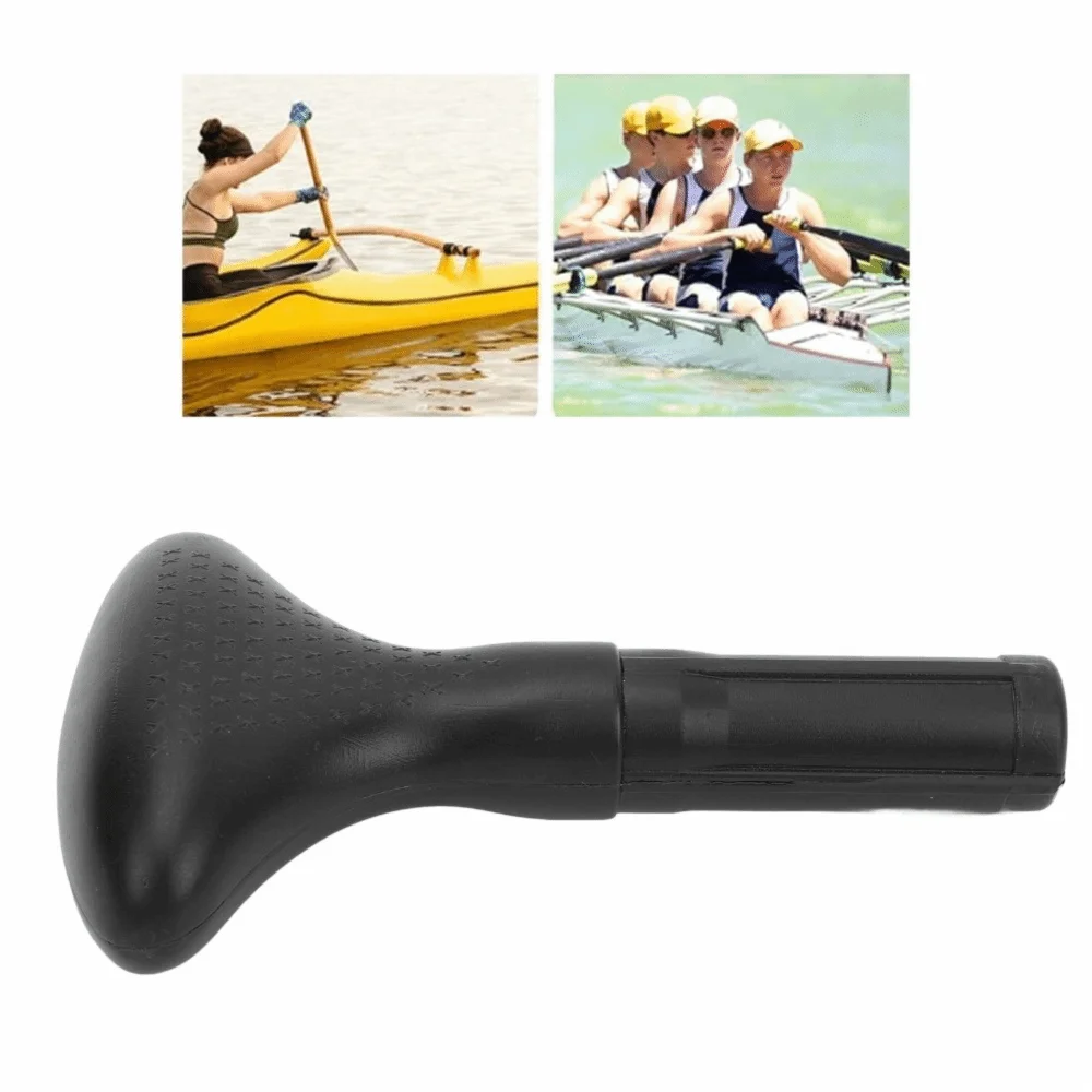 2 Holes Kayak Paddle Handle Enhanced Comfort Strong Grip Lightweight Paddle Handle Replacement Non-Grip Handle for Beginners