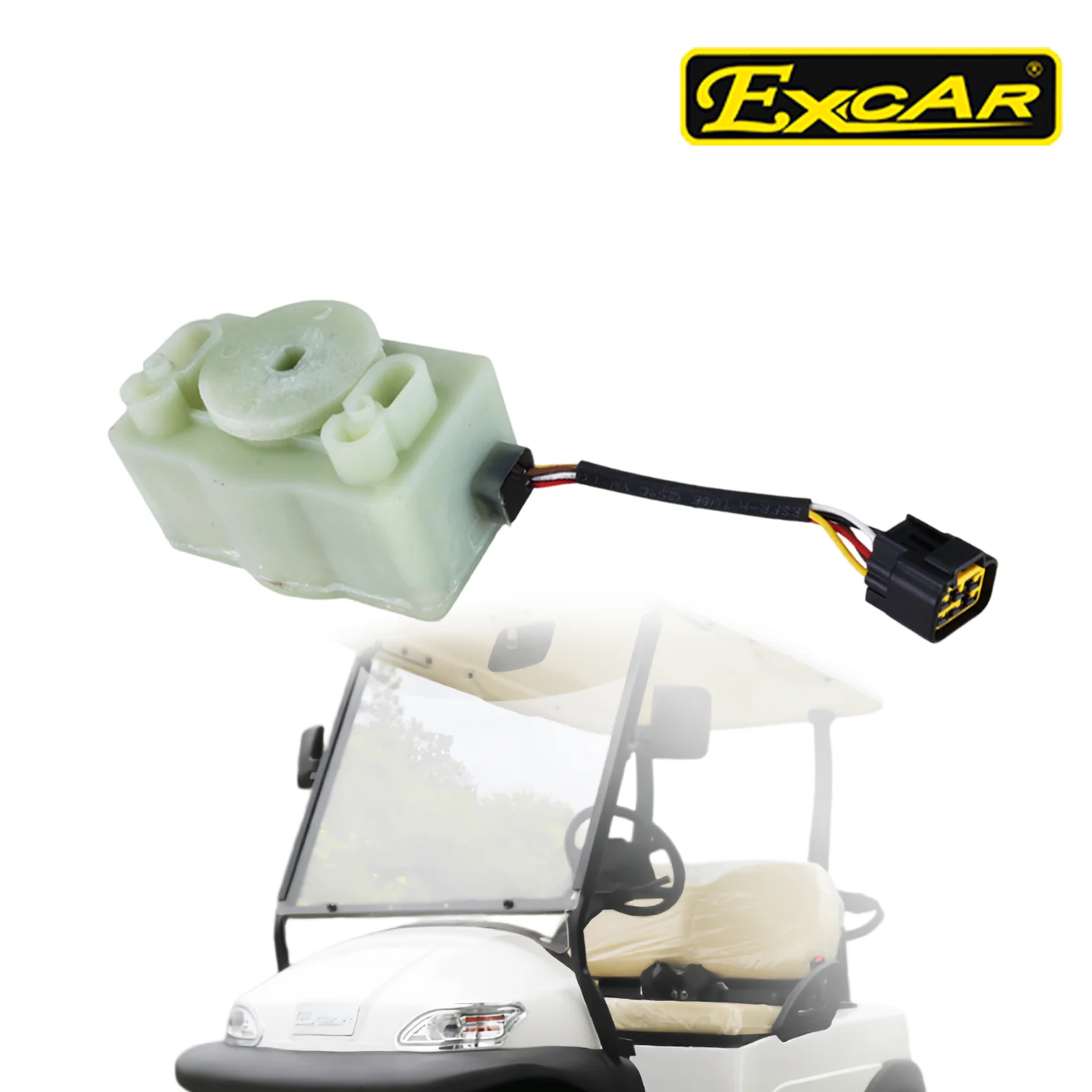 China EXCAR Golf Cart Accelerator Pedal Assembly Speed Controller Voltage Divider for Electric Sightseeing