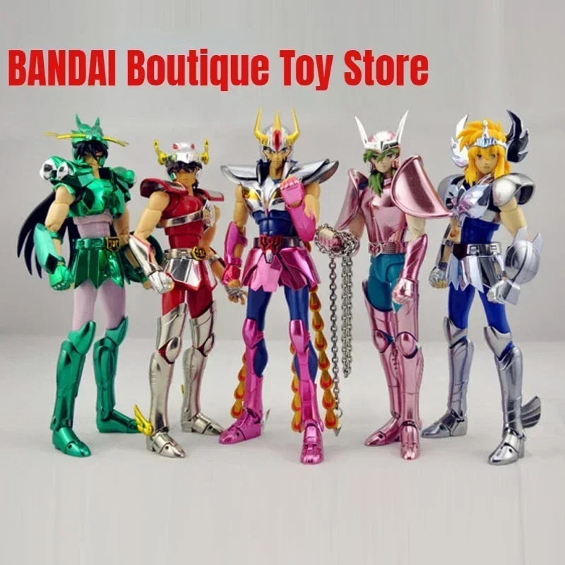 In Stock Great Toys GT Saint Seiya Myth Cloth EX Pegasus Dragon Shiryu Hyoga Cygnus Andromeda Shun Phoenix Ikki V1 Action Figure