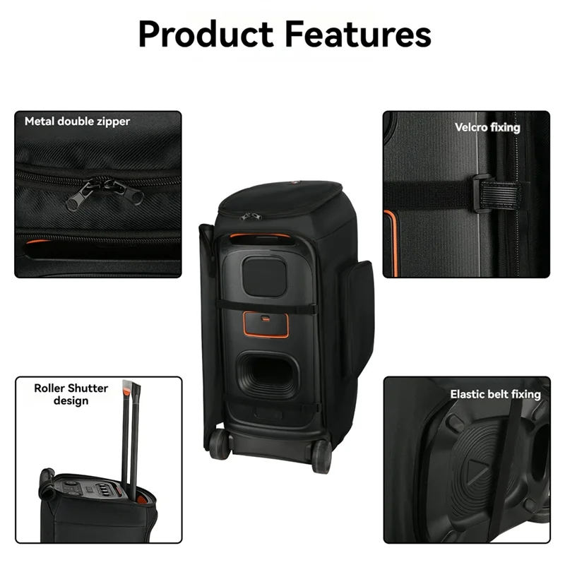 T82C ขายร้อน-Txesign ฝุ่นสําหรับ PARTYBOX STAGE 320 แบบพกพาลําโพง, ยืดลําโพงฝุ่นกรณี El