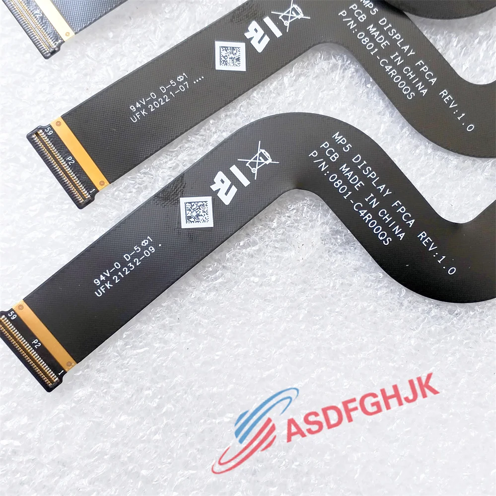 0801-C4R00QS  FOR Microsoft Surface Pro 7+ Plus 1960 1961 LCD Flex Cable  TEST OK