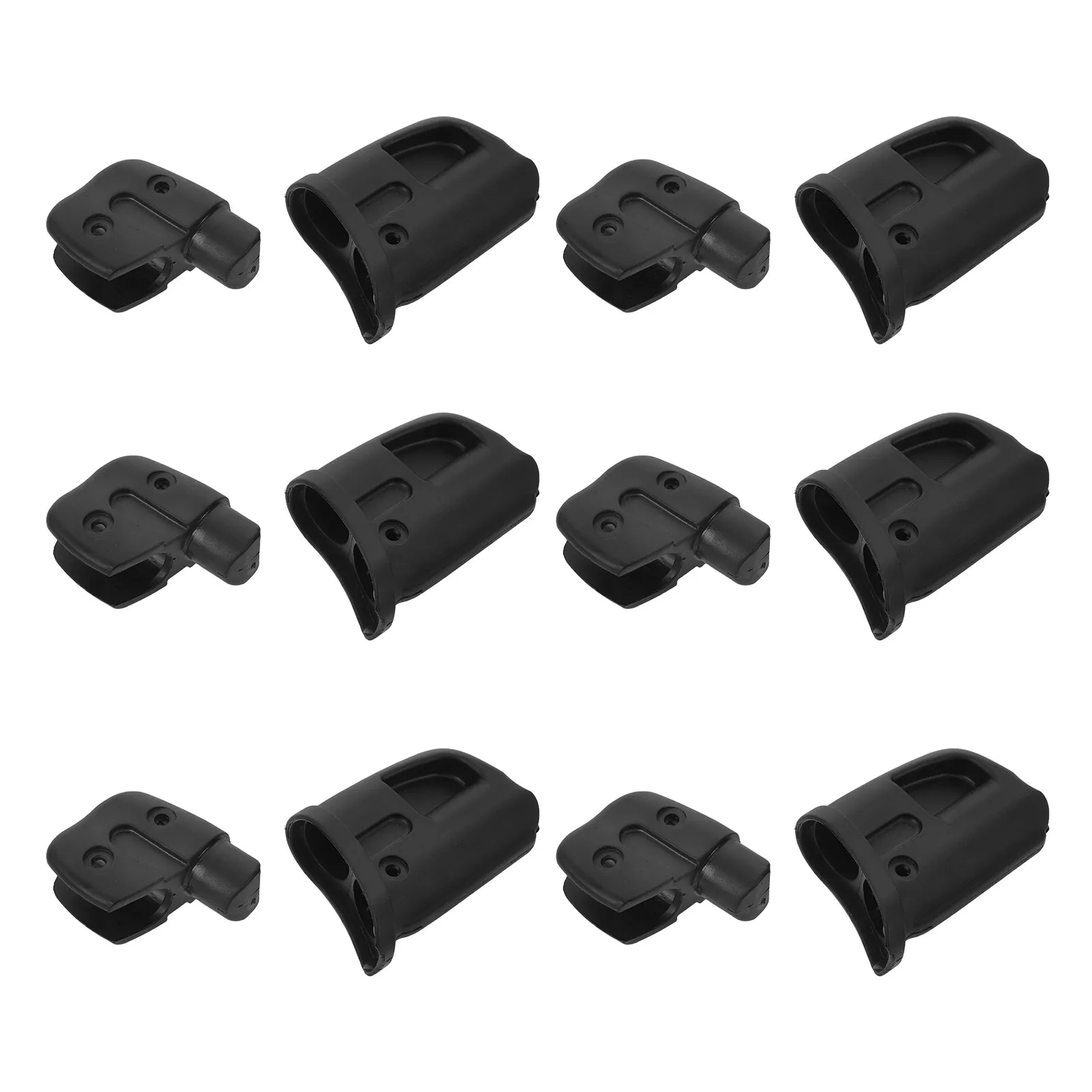 6Pcs Stroller Folding Buckle Heavy Duty Nylon Quick Release Locking Clip for Foldable Baby Pushchair Portable Safety Folding