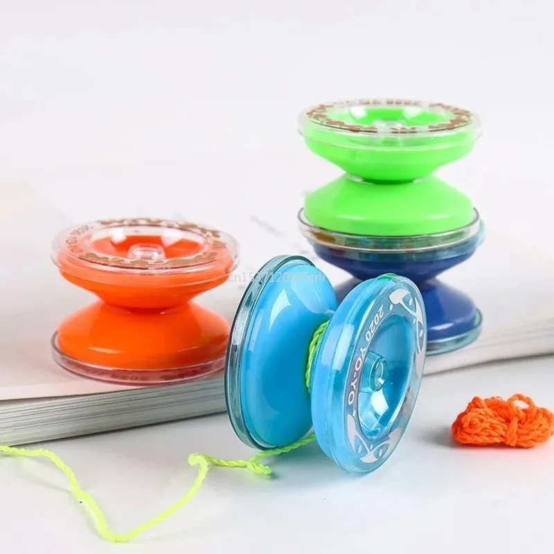 1Pcs Mini Plastic Yo Yo Ball Funny Gadgets Interesting Toys For Kids Yoyo Ball Party Favors Prizes Goodie Bag Pinata Fillers