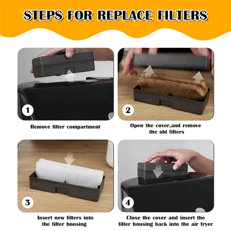 مرشحات لـ Instant Vortex Plus 6 Quart وعاء فوري ملحقات مقلاة الهواء مرشحات مقلاة الهواء-CLIM