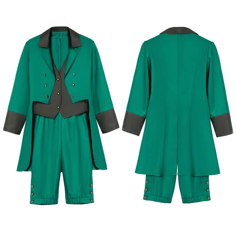 

Ireland Saint St Patrick Day Cosplay Costume Lucky Fairy Disguise Elf Irish Goblin Outfit Adult Halloween Party Clothes Roleplay