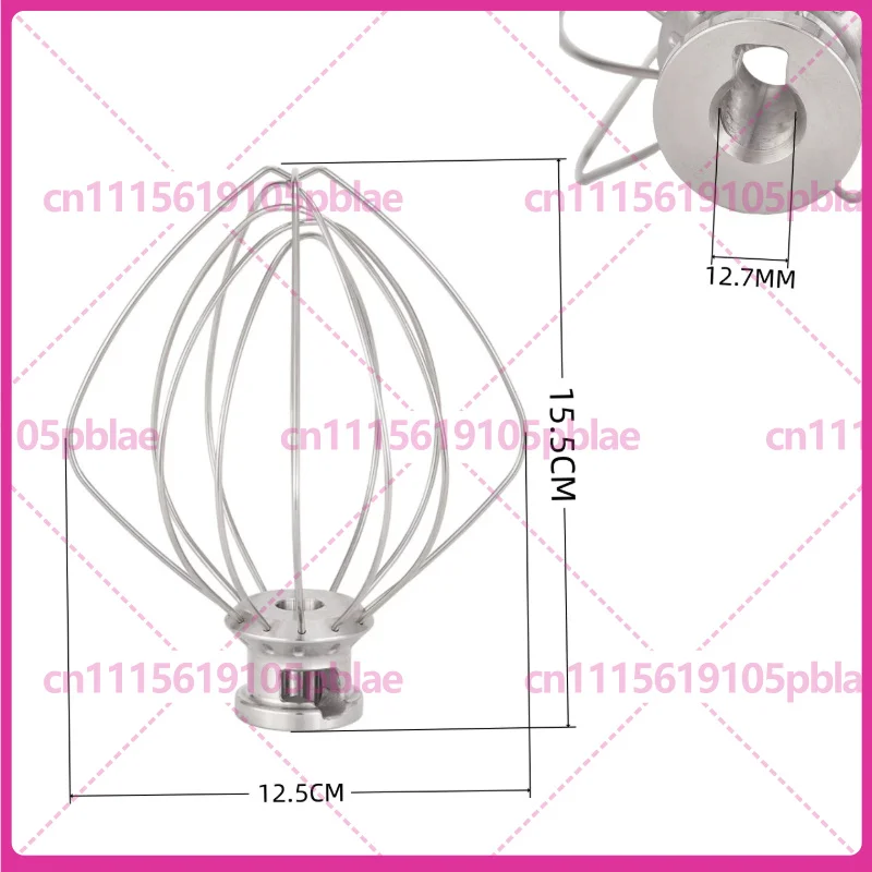 Dough Hook Beater Whisk for KitchenAid K45WW K45AB K45DH Stand Mixer Stainless Steel Replacement Parts