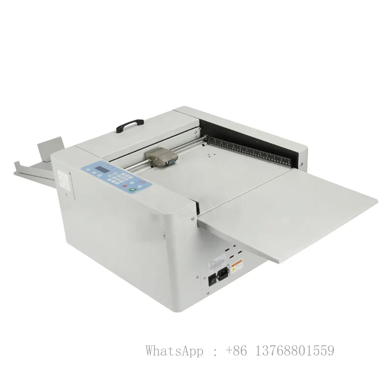 WD-6620 Full-Automatic Coated Paper Creasing Machine High Speed 330mm Width For Paper Processing