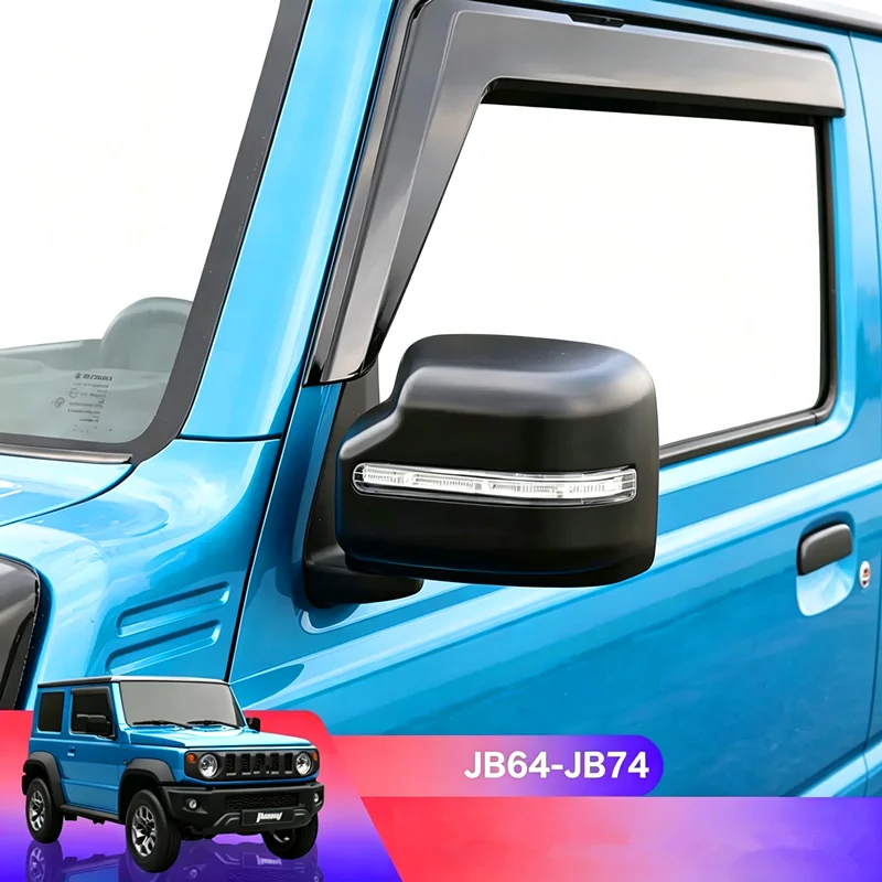 

Rearview Mirror Cover with LED Light for Suzuki Jimny JB64 JB74 2019-2023