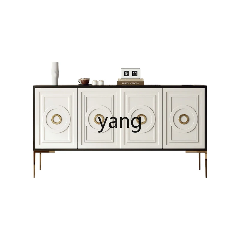 

Yhl Entrance Cabinet Entry Door Shoe Modern Minimalist Decoration Sideboard apacity Side