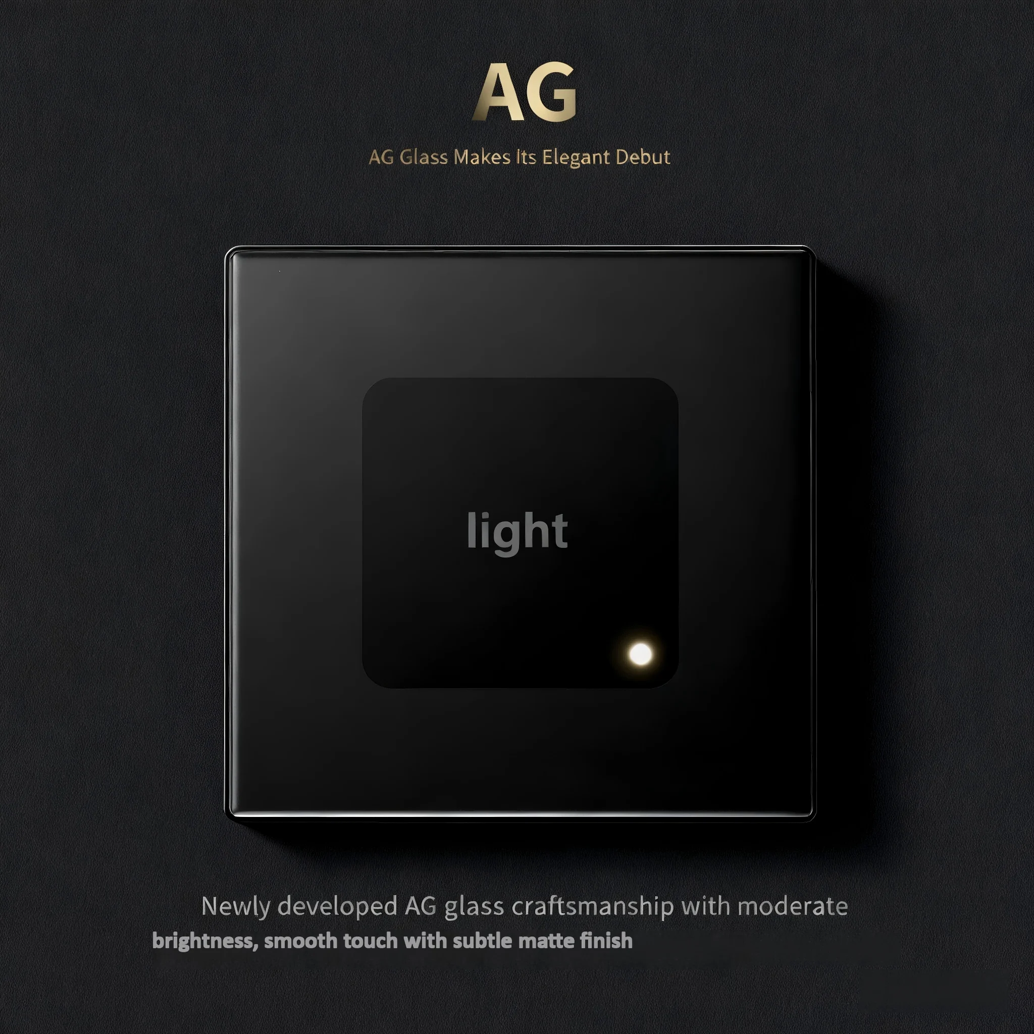 ljc 2026new UIOT 4-Gang Smart Switch - Anti-Splash AG Glass, ZigBee 3.0, Stepless Dimming & Multi-Device Scene Linkage