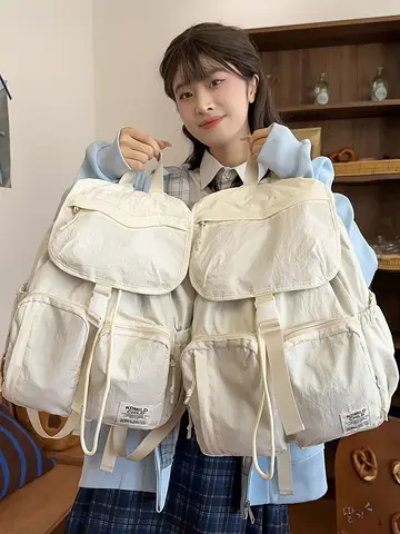 여성용 백팩 여성 백팩 가방 학생 여자 고등학생 중학생 간편한 다목적 신상 대학생 부담감 줄이기 백팩 가방 백팩
