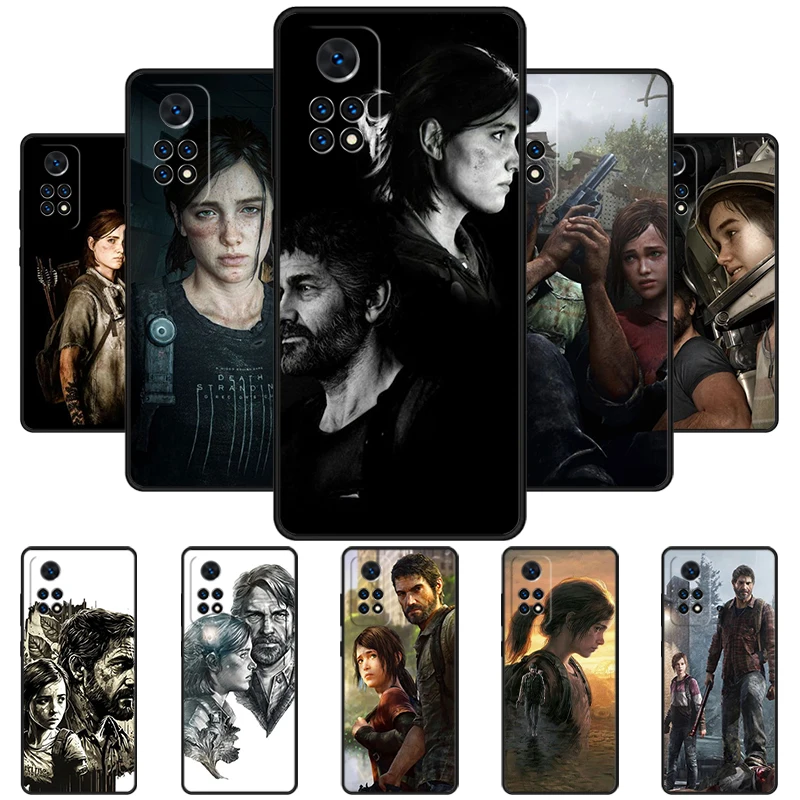 The Last Of Us Joel Miller Ellie Back Phone Case For Redmi Note 11 EPro 11S 10T 9S Promax 8 Pro Xiaomi Mi 11 12X 12S Ultra Cover