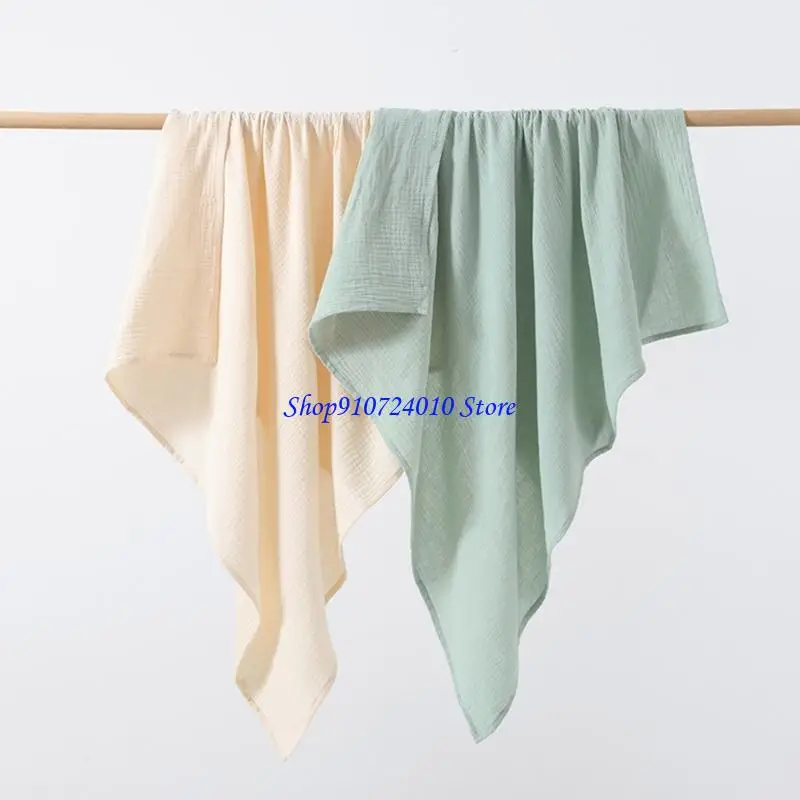 77HD مناشف حمام ناعمة مكونة من طبقتين من الشاش للعناية بالبشرة اللطيفة للرضع والأطفال