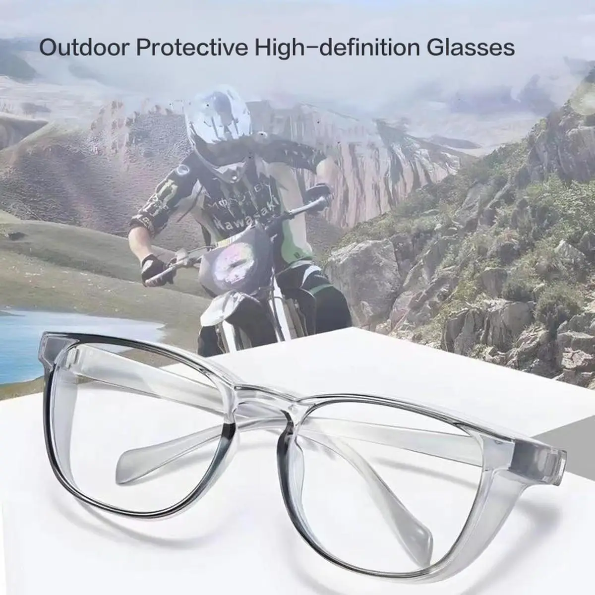 

Glasses Anti Fog Goggles Protective Eyewear Blue Light Blocking Anti Dust UV Protection Glasses For Men Women Worker