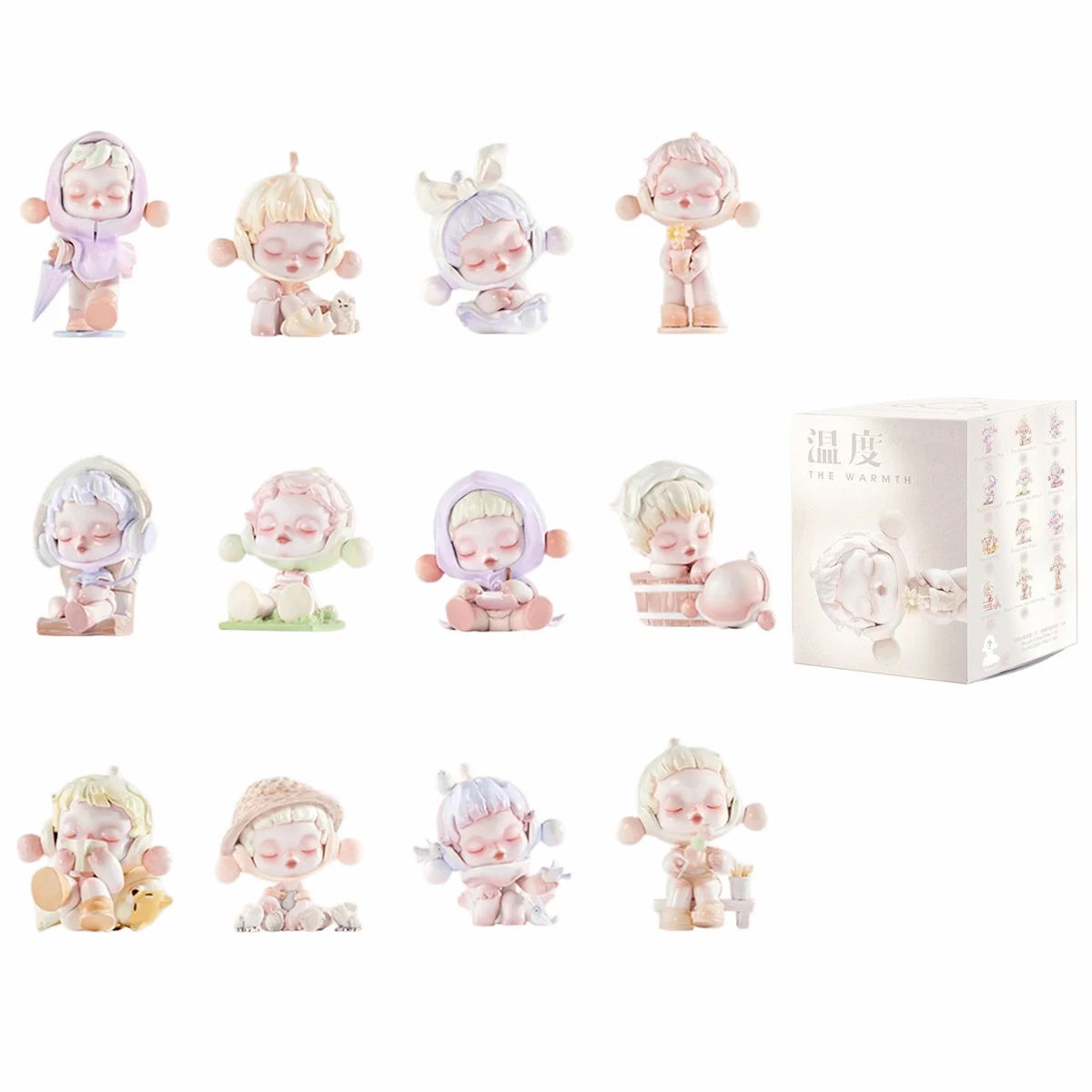 

POP MART Original "Warmth" Series Blind Boxes — Randomly Selected, Cute & Soothing Figurines; Collectible-Grade Models