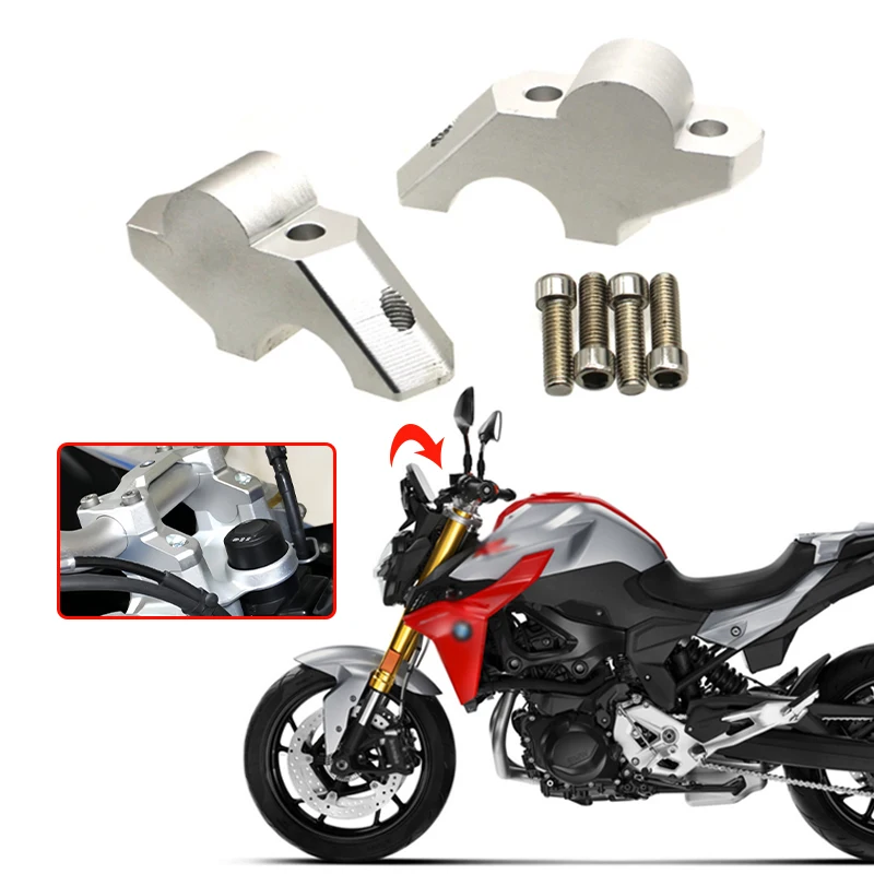 

Handlebar Risers Up Clamp Mount Handle Bar Riser Move Back Parts FOR BMW F900R F900XR F 900XR 900R F850GS 850 GS Adventure ADV