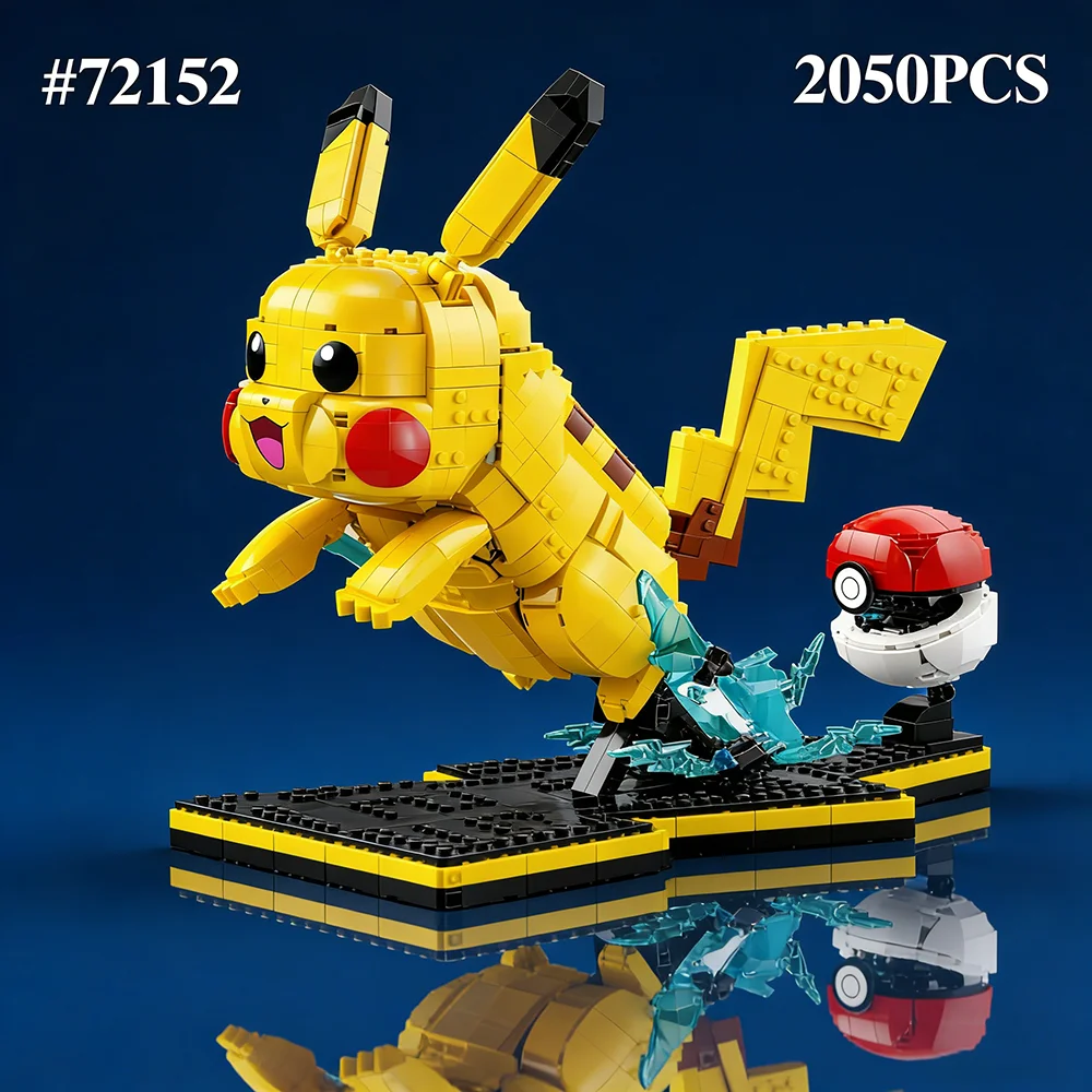 

2050Pcs Yellow Elf Display Model Building Blocks Set, Articulated Fantasy Figure DIY STEM Toy Birthday Gift for Adults