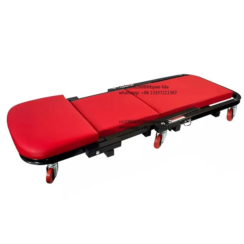 Durable Plastic Low Profile Automotive Car Creeper, Ergonomic Rolling Car Repair Tool for Professional Mechanics