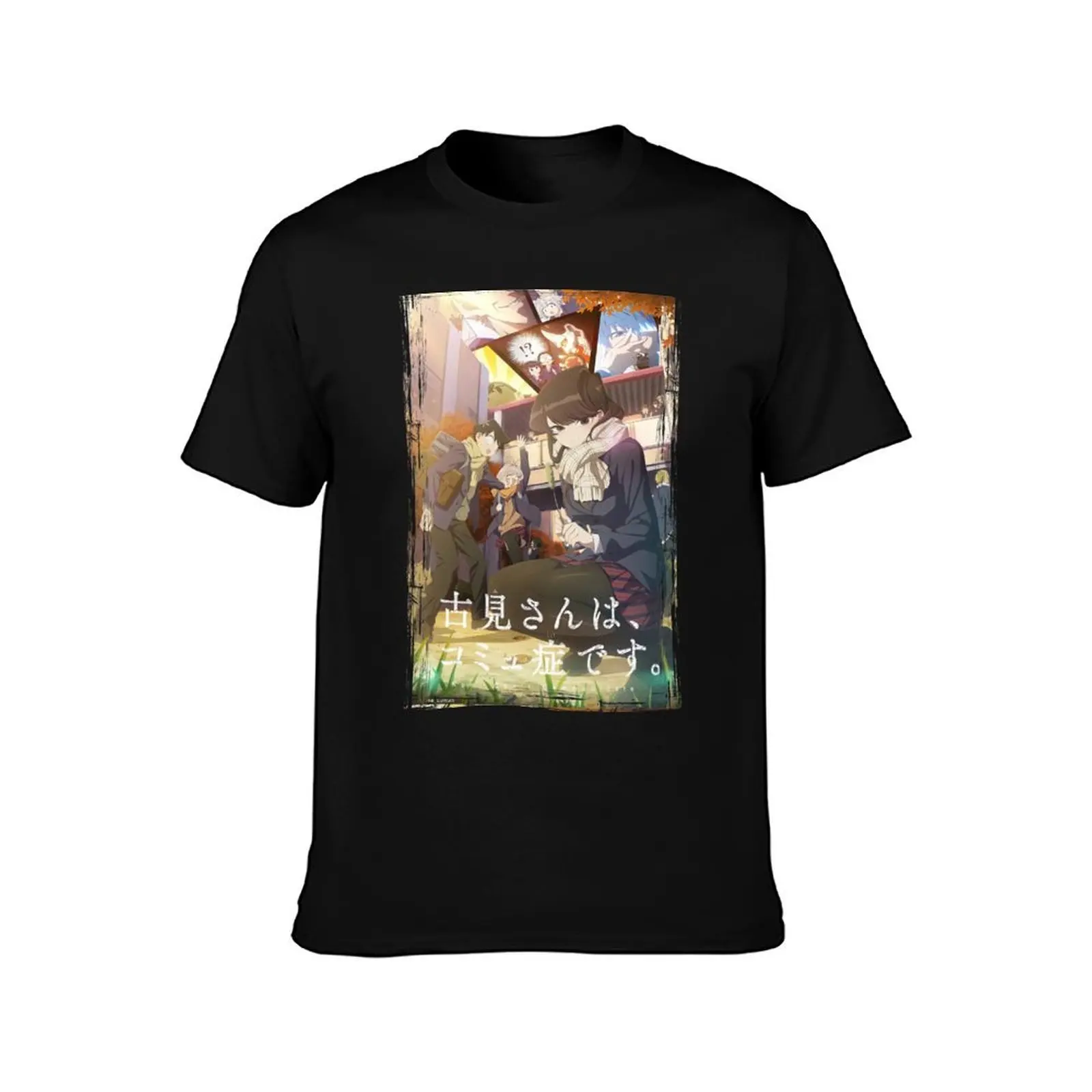 komi cant communicate Season 2 T-Shirt Summer Casual Cotton Tee Oversized Streetwear Tops Vintage Graphic Print 100% Cotton