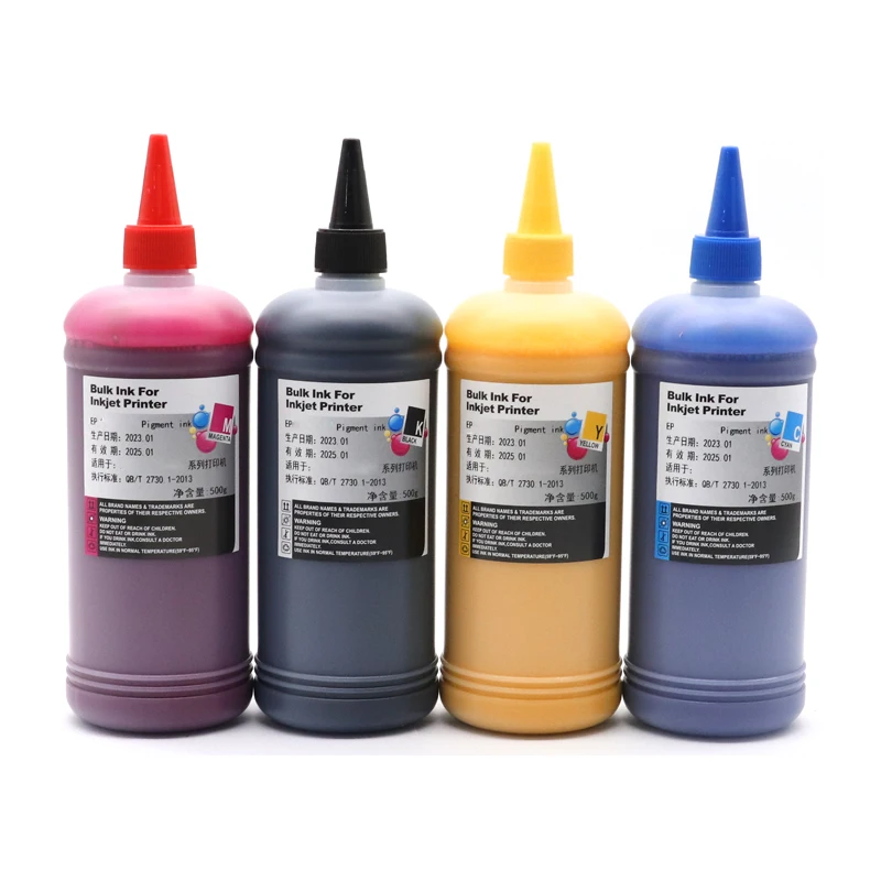 500ML Pigment Ink Refill Ink For HP 970 971XL for hp Officejet Pro X451dn X451dw X551 X576dw X476dw X476dn X551dw X576dw