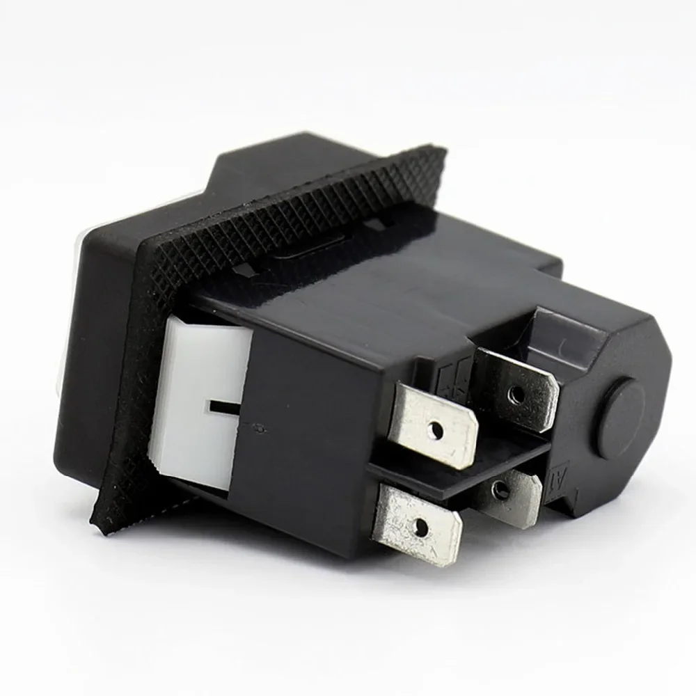 KEDU KJD16/120V 4 pines interruptor de botón de reinicio automático electromagnético impermeable para máquinas herramientas