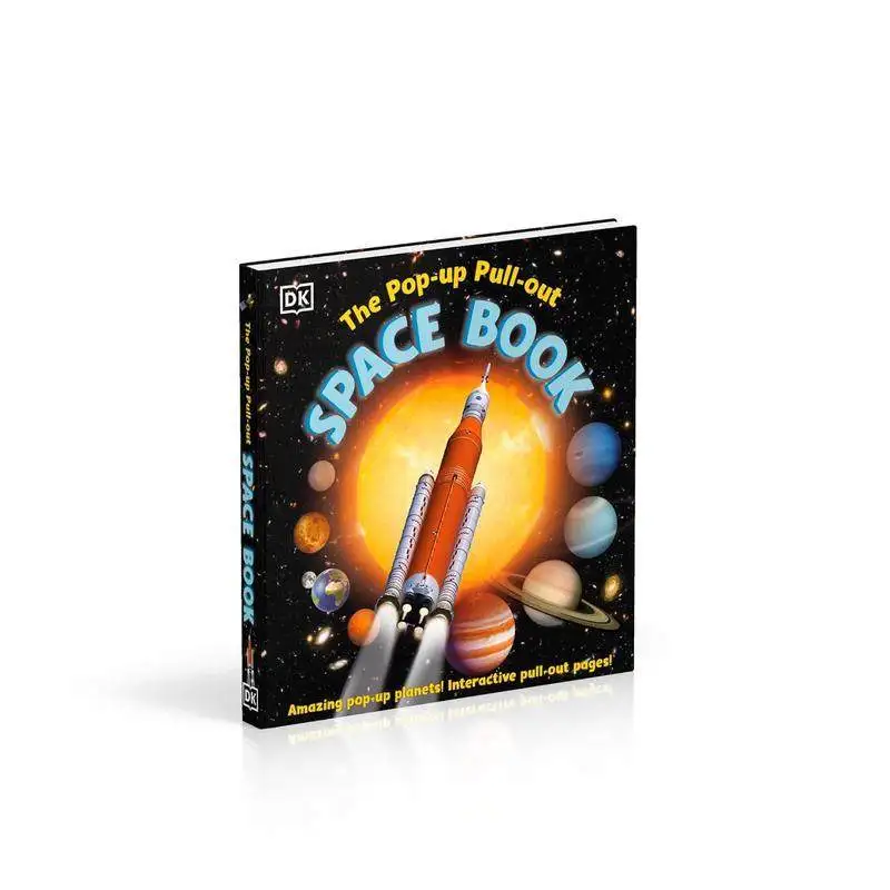 The Pop-up  Pull-out Space Book English version: Children's Fun Reading books