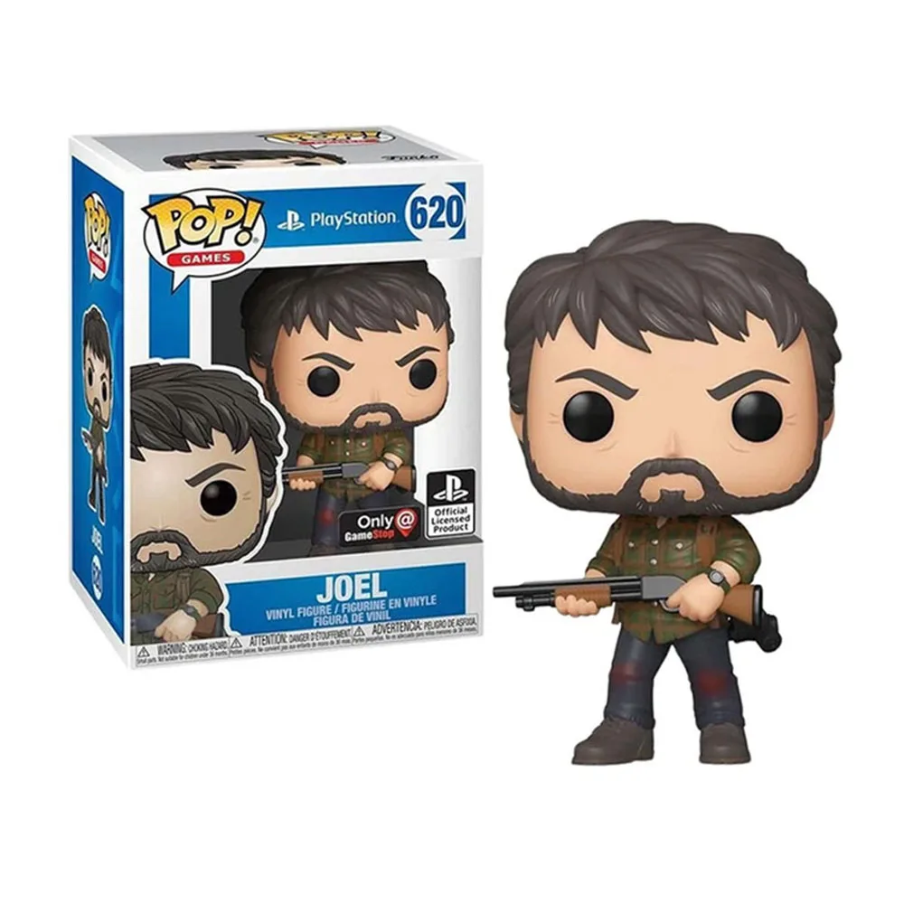 ألعاب Funko Pop The Last of Us Ellie # 601 جويل # 620 الفرس # 631 ألعاب شخصيات الحركة هدية للأطفال مجموعة دمى الفينيل