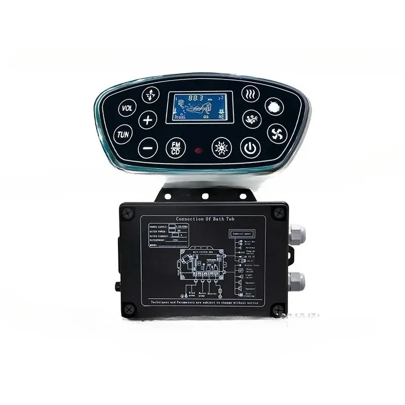 Outdoor Jacuzzi Control Panel Constant Temperature Surf Bath Smart Bathroom Touch Control Induction Technology