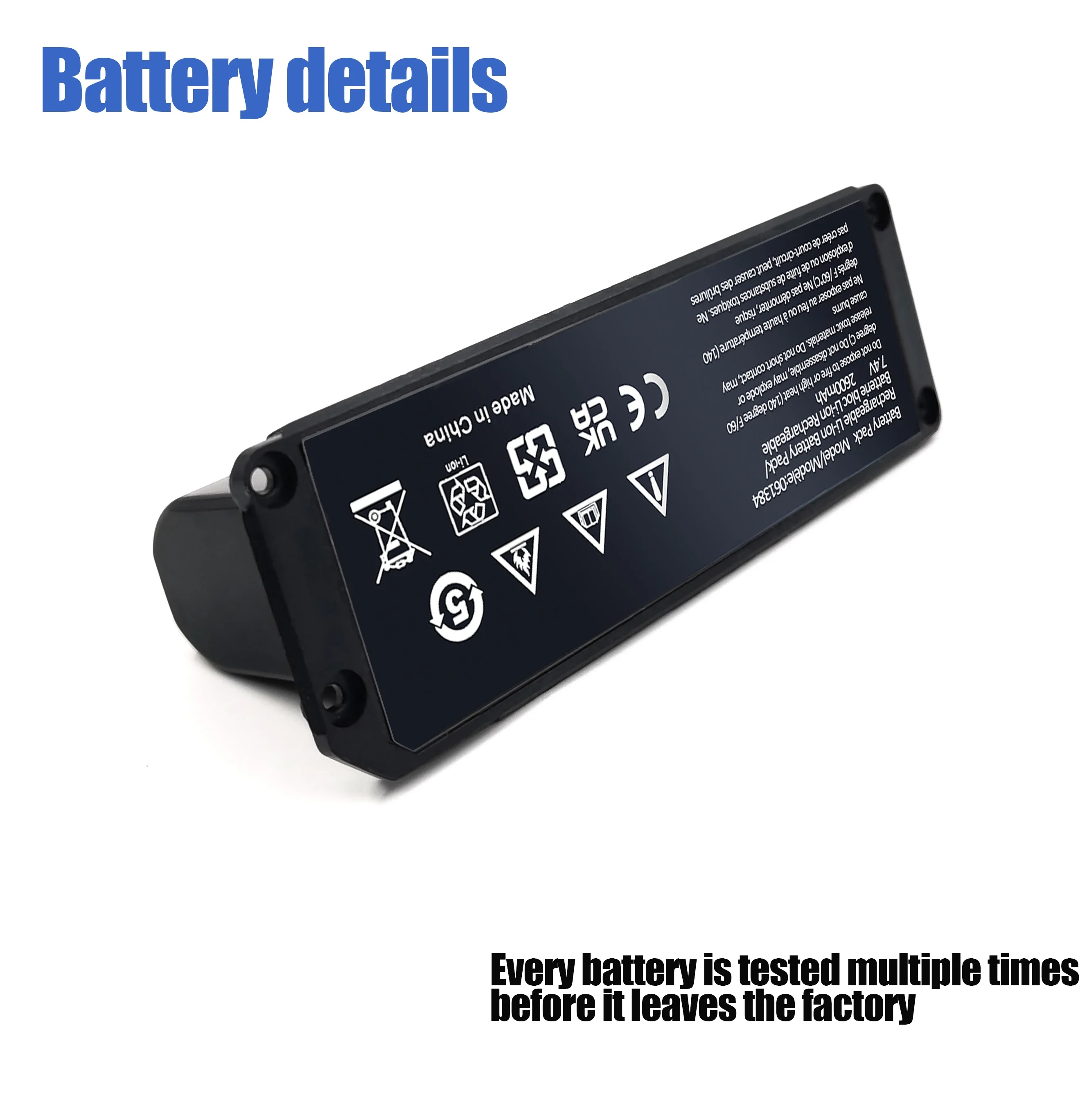 JGTM 7.4V 21.46WH 061384 061385 061386 063404 063287 Battery For BOSE SoundLink Mini I Bluetooth Speaker Rechargeable Battery