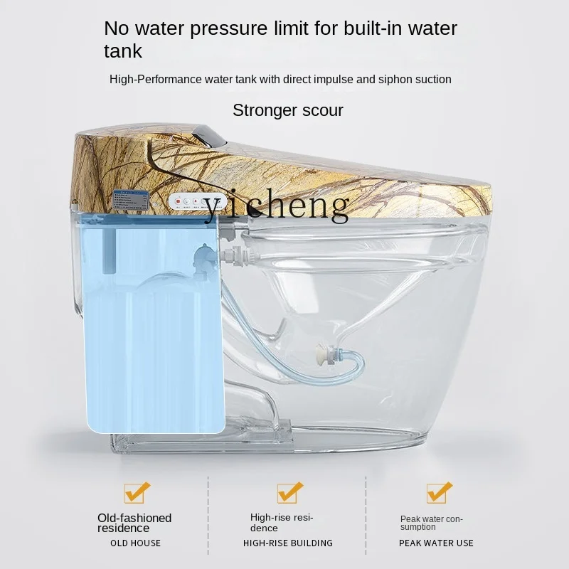 

Smart Toilet Integrated Automatic Waterless Pressure Limiting Toilet