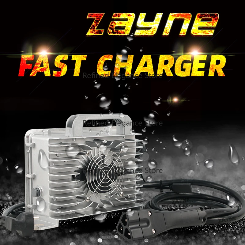 Custom Waterproof Smart Electric Battery Charger 48V 30A 58.4V 35A On-Board Fast Automatic 16S for Automotive