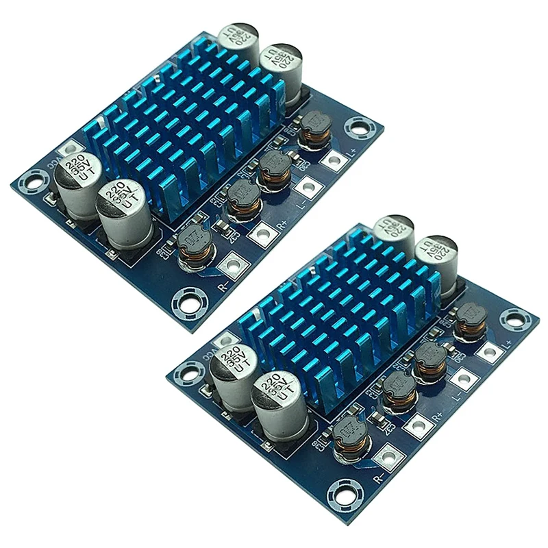 RISE-2X XH-A232 Digital Power Amplifier Board 30W+30W High-Power Dual-Channel Class D Audio Power Amplifier Board