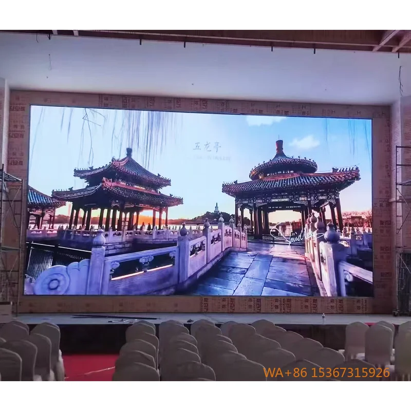 

P3 Indoor LED Screen Student Works Display for Dance Studio Rest Area