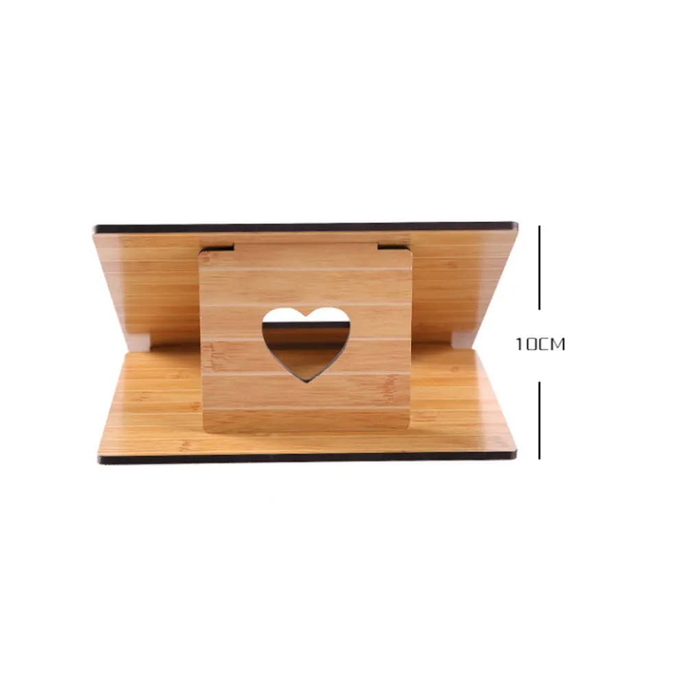 Lightweight Wooden Laptop Rack Premium Solid Wood Construction Portable Foldable Laptop Shelf for Home Office Bedroom Dorm