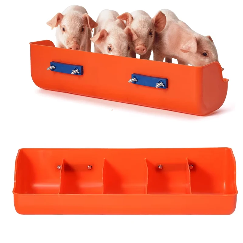 

Pig Feed Trough Automatic Piglet Feeding Trough Poultry Feeding Bowl Large Capacity Pig Sheep Feeder Farm Animal Feeder
