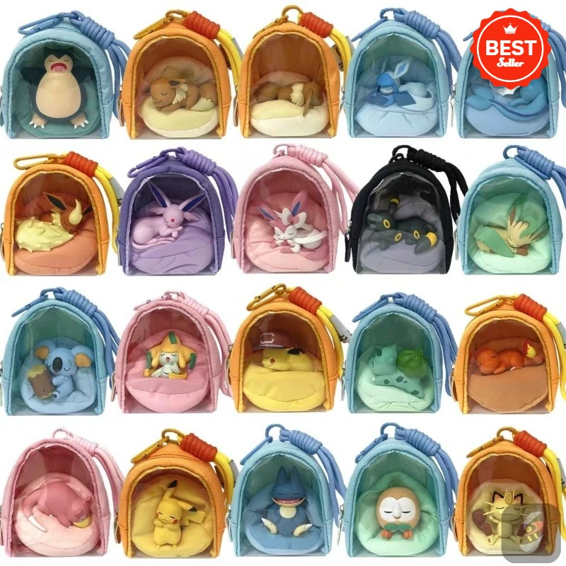 3PCS DIY Sofa Sleeping Posture Pendant Backpack Style Keychain Handheld Model Pendant Fairy Ibkabi Beast Kira Qi