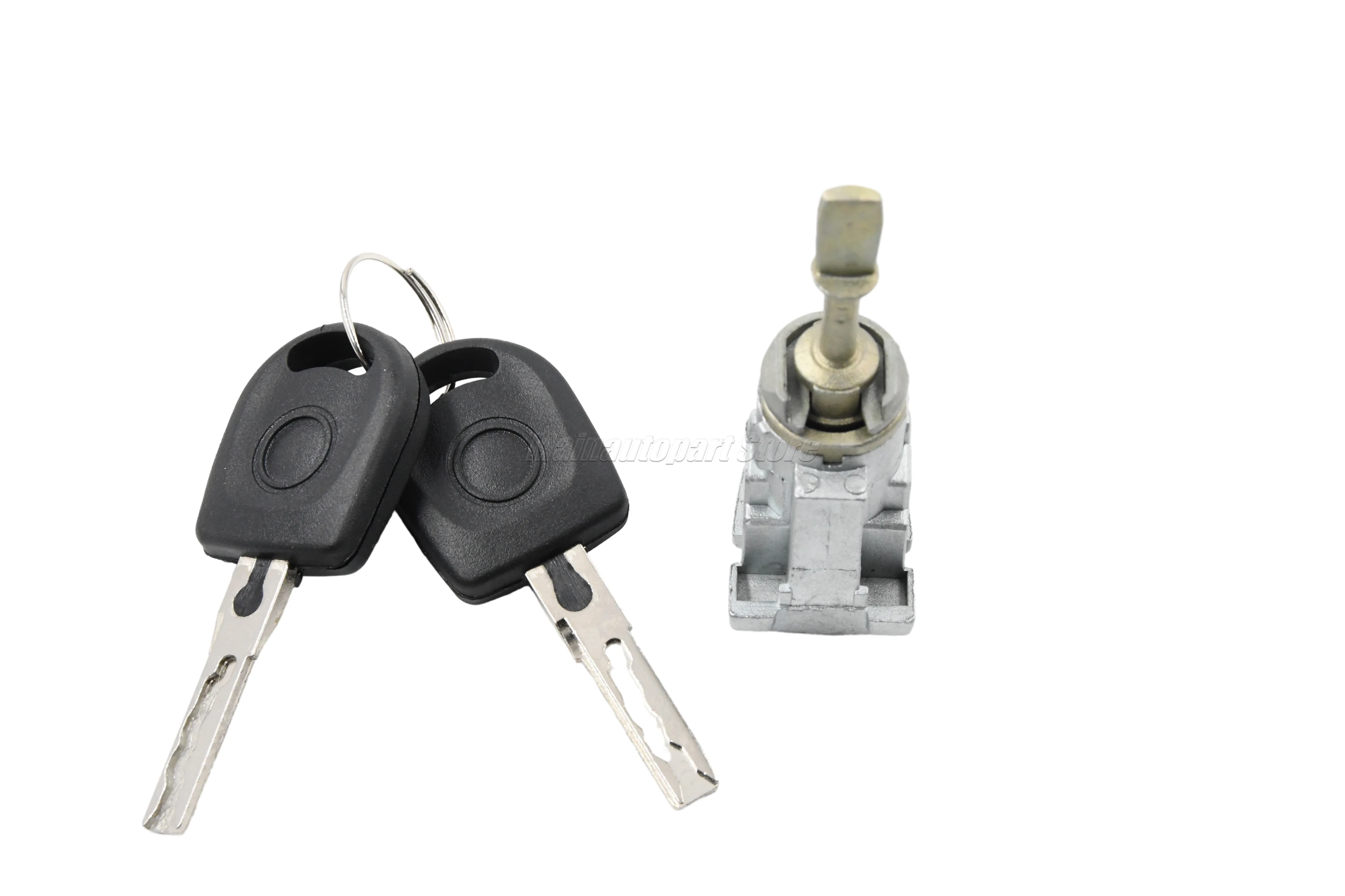 For Volkswagen Golf IV Bora Fox Polo Left And Right Front Door Lock Barrel With 2 Keys 1U0837168 1U0837167