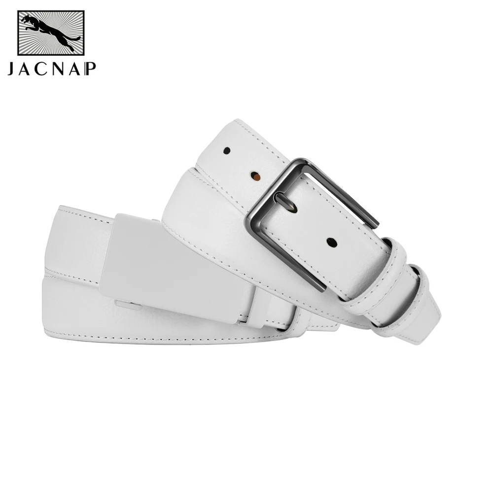 Men's High Quality Belt 2-piece Set Ratchet Belt Men's Dress and Casual Belt with Adjustable Metal Buckle for Tailored Fit