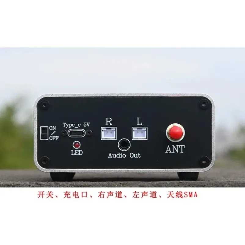 GA102 Full Band Radio TEF6686 Chip FM Receiver Portable DSP Stereo Car Home Travel Audio Player Compact Design High