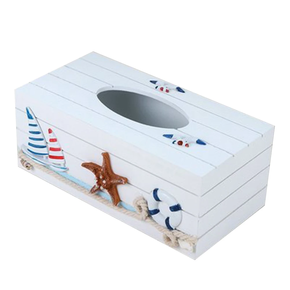 

1pc Wooden Tissue Box Storage Container Holder Home Office Automotive Use Elegant Classic Pattern Dirt Resistant Bedroom
