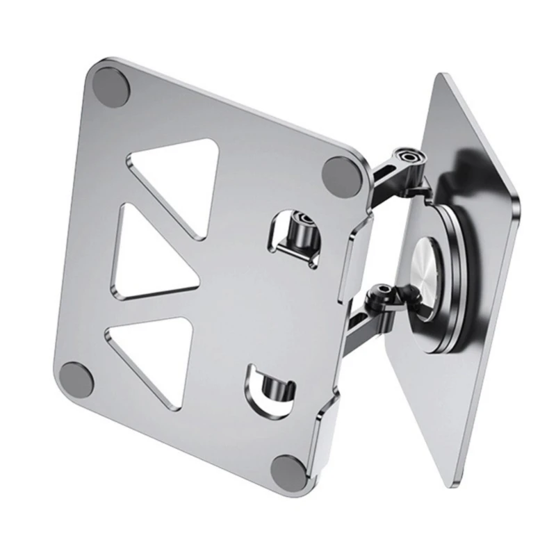  Height Adjustable Laptop Stand Offering 360 Degree Rotation Carbon Steel Tablets Holder Bracket Simple Installation