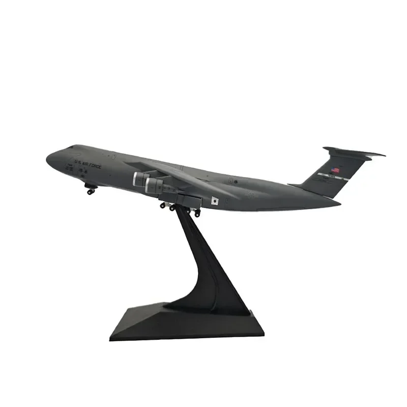 Die Cast 1:400 Scale U.S. Force Lockheed C-5 Galaxy Alloy Transport Aircraft Model Collection Toy Gift Display Military