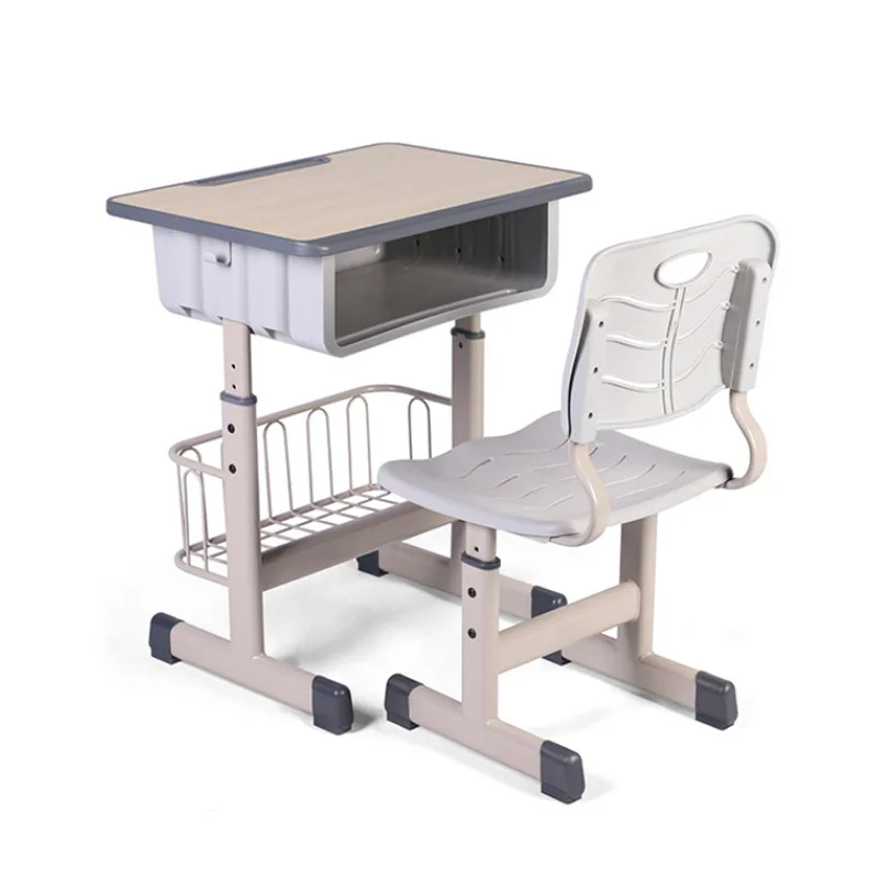 

Professional School Furniture Manufacture Classroom Table Adjustable Child Study Desk and Chair