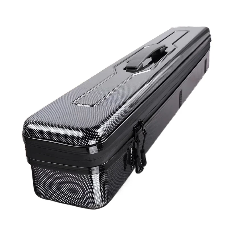 Carbon Fiber Pattern Hard Shell Bag Bleaching Box Storage Box Fish Bleaching Box Portable Multi-storage