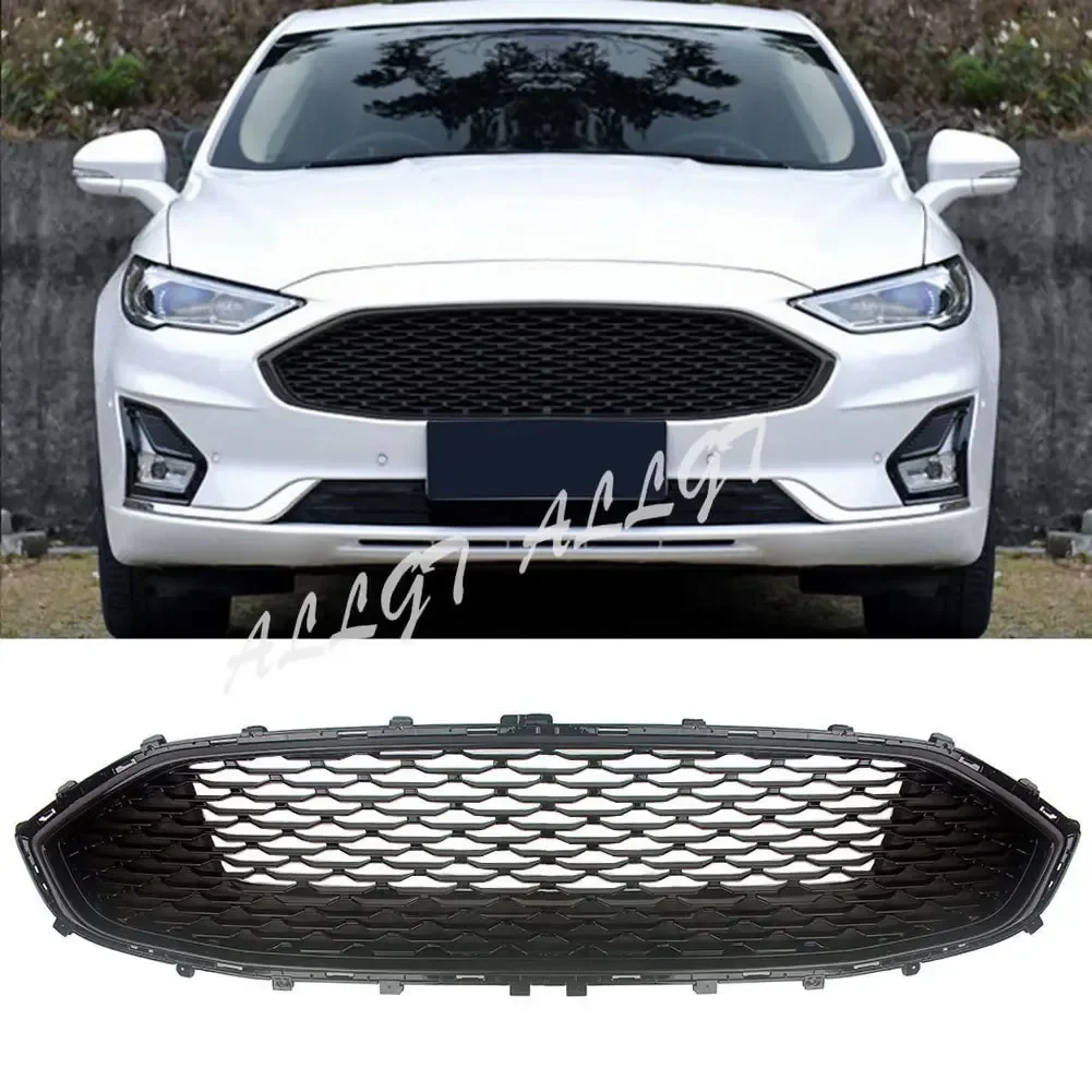 Car Front Racing Facelift Bumper Grill Upper Grilles Fit For Ford Fusion Mondeo 2019 2020 2021