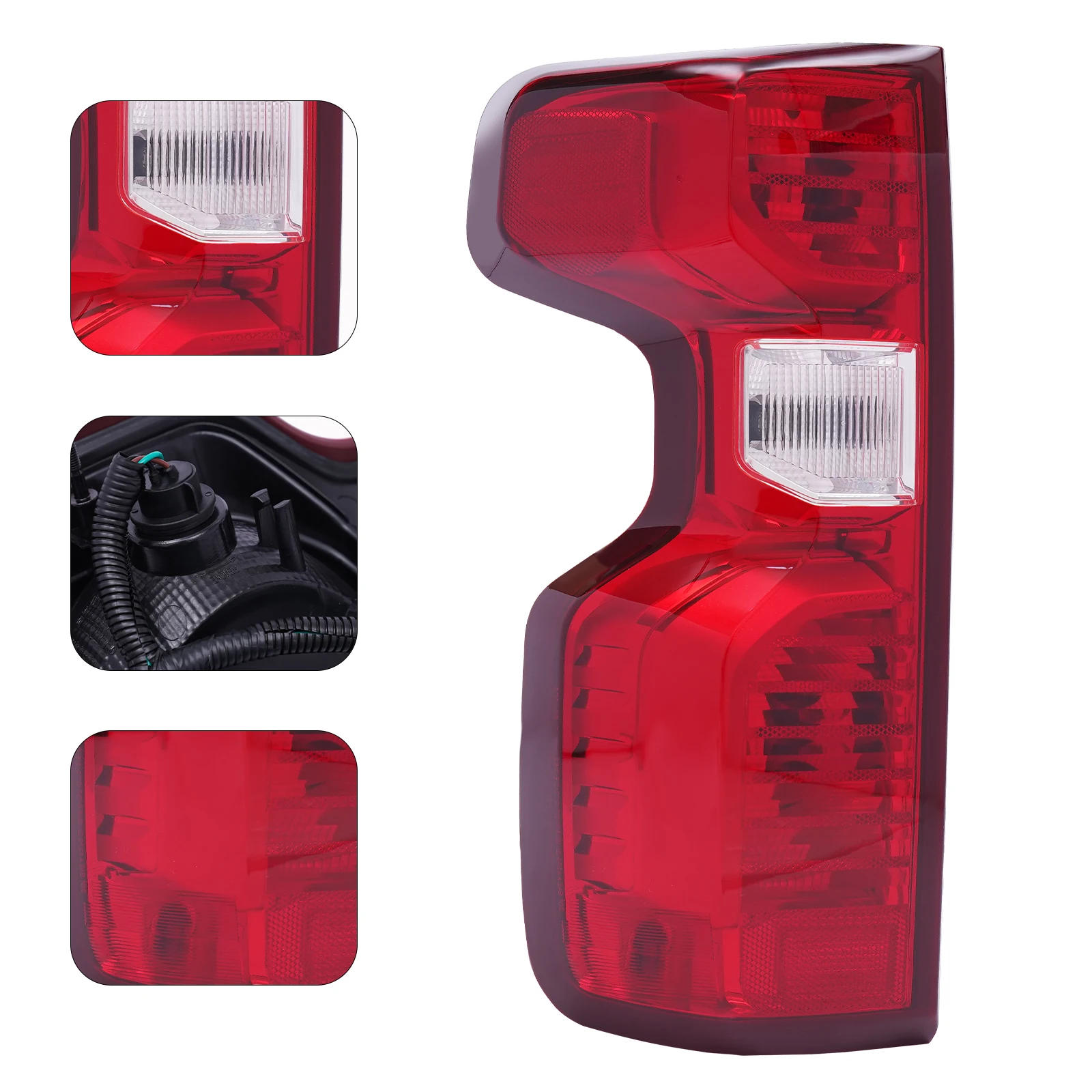 [Right Side OR Left Side] Tail Light Brake Lamp For 2019 2020 2021 Chevy Silverado 1500 OEM 84554656, 84554657