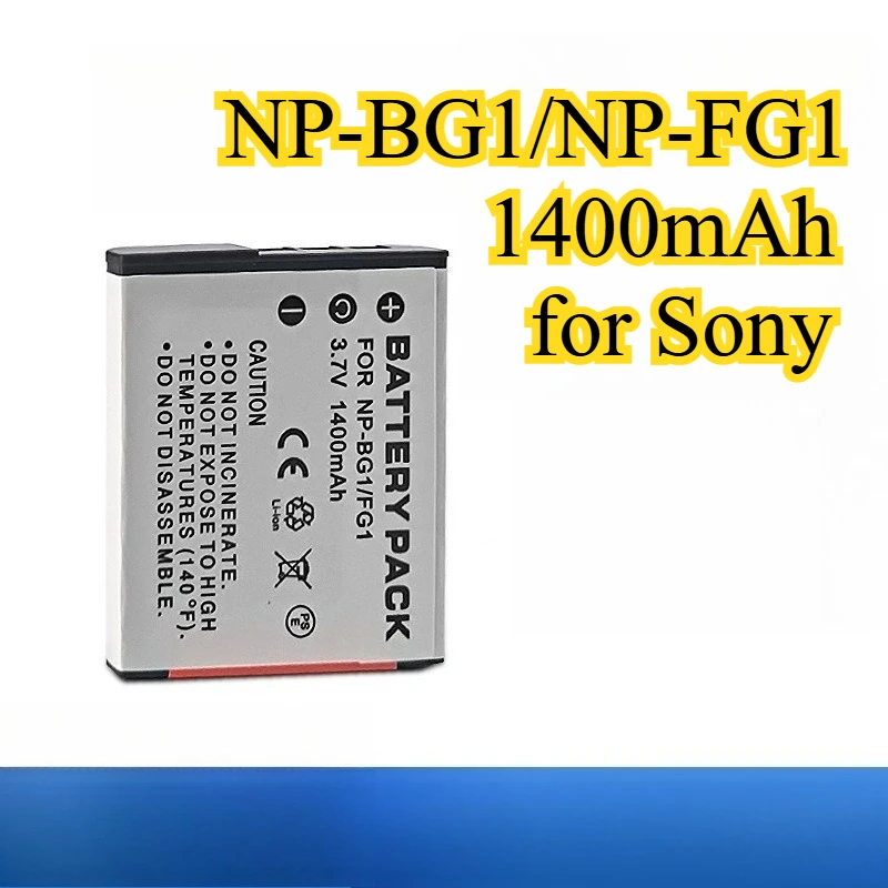 np-bg1-np-fg1-バッテリー-1400mah-ソニー-サイバーショット-t100-h50-w300-dslr-a230-a330-a380-デジタルカメラ用