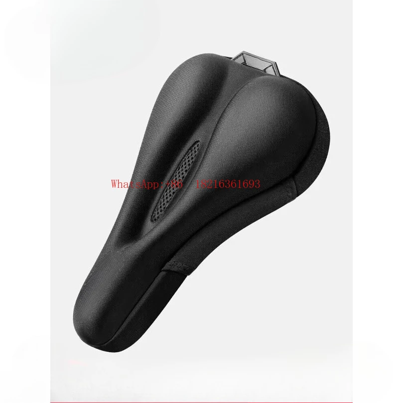 Soft silicone hollow quick-release thickened seat cover 2026 bicycle seat cushion cover