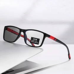 Fashion Photochromic Reading Glasses for Men Sports Glasses Anti Blue Light Glasses +100 +150 +200 +250 +300 +350 +400